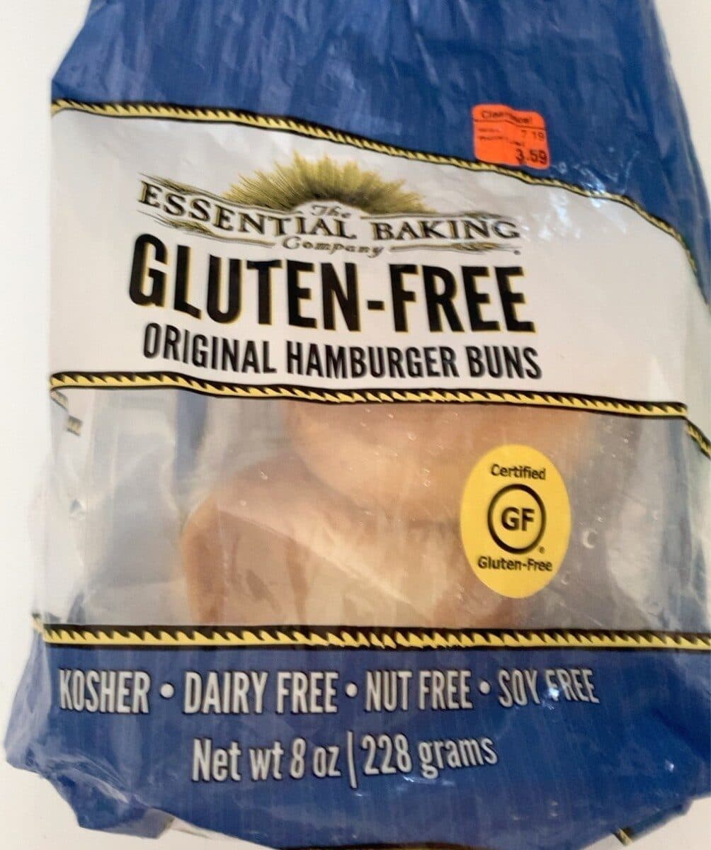 The Essential Baking Company Gluten Free Hamburger Buns packshot
