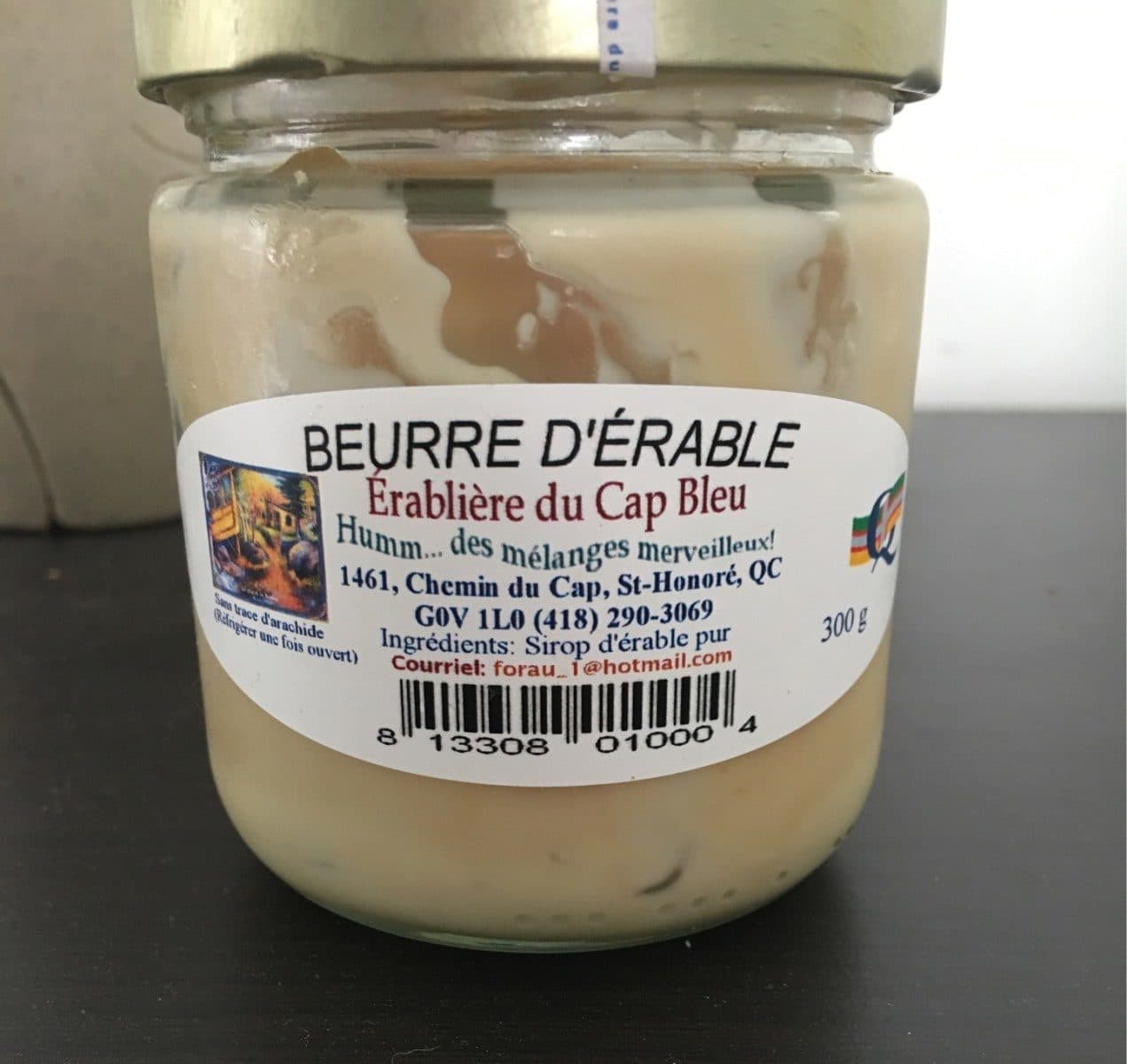 Open Food Facts Beurre d'erable packshot