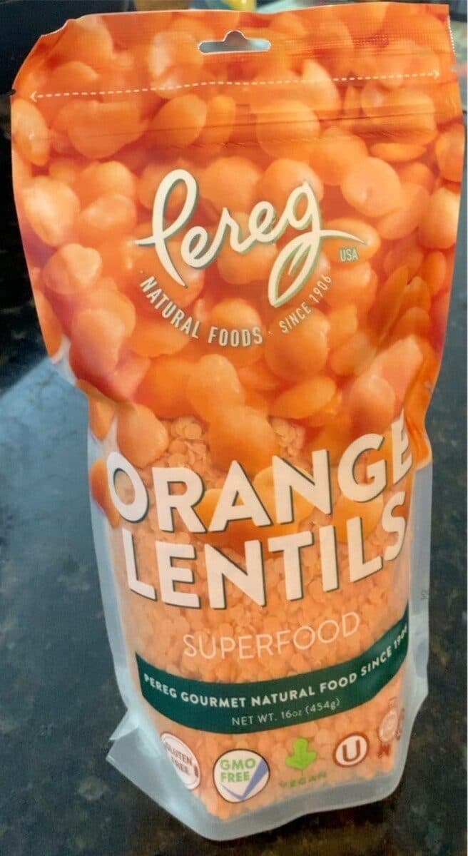 Pereg Orange Lentils packshot