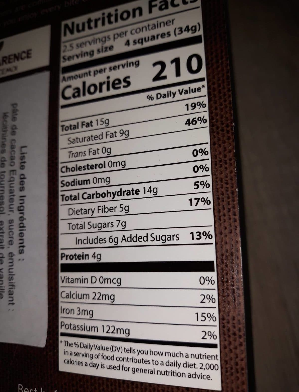 Cémoi Chocolat 80 % de cacao packshot