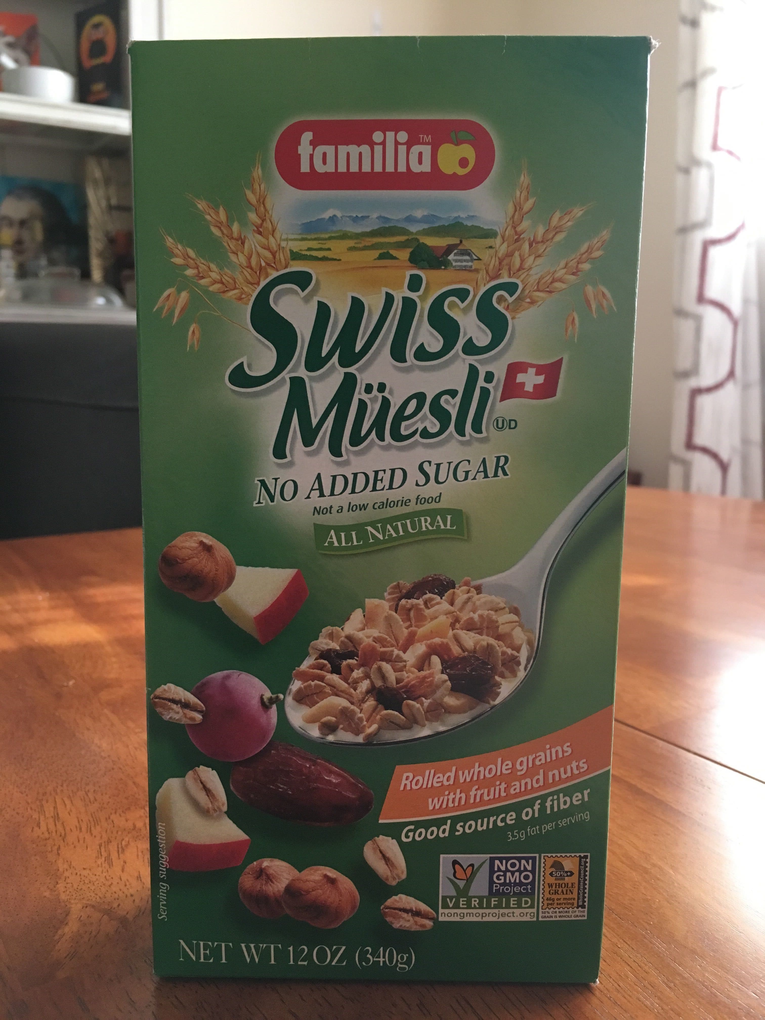 Bio-Familia Ag Swiss Müesli No Added Sugar packshot