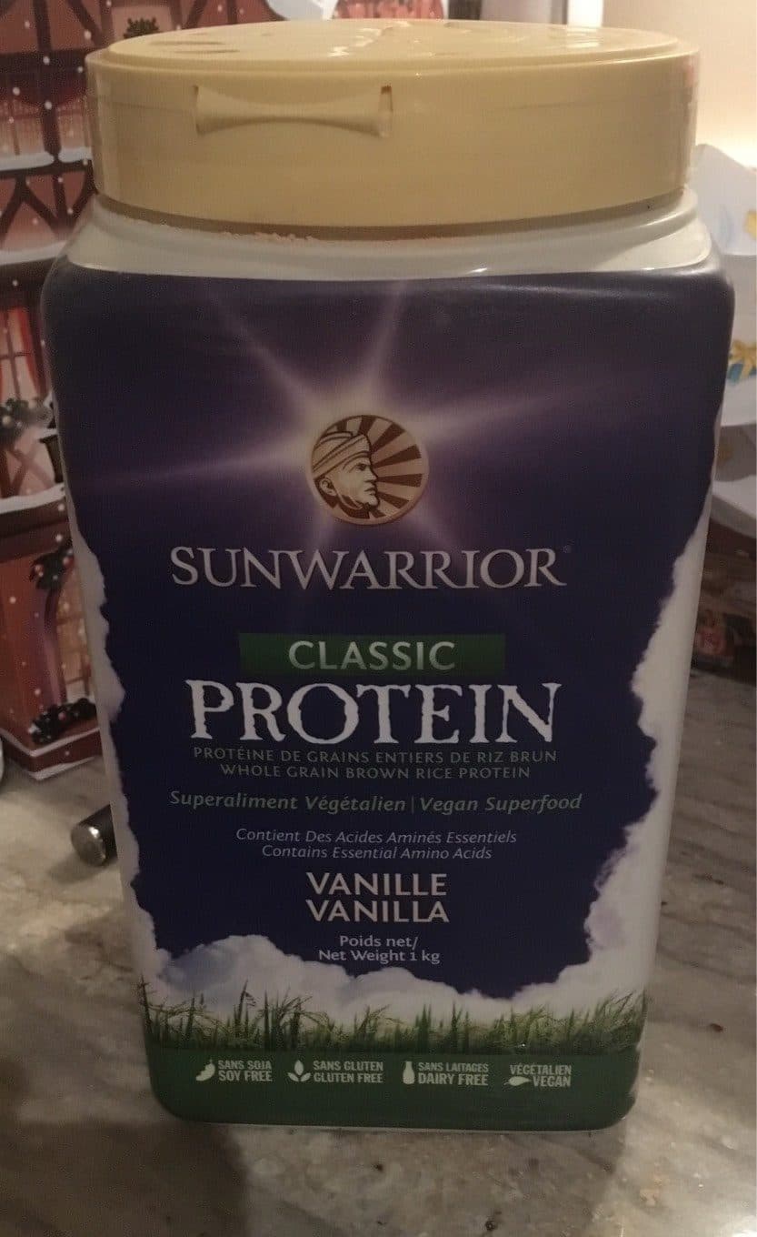 Sunwarrior Protéine Classique De Riz à La Vanille Bio - 1 KG - Sunwarrior packshot