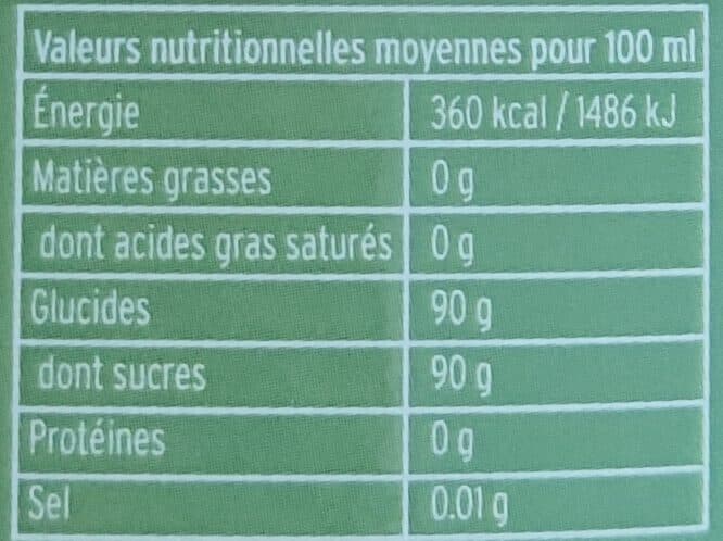 Asève Sirop d'érable bio packshot