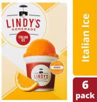 Lindy's Homemade Llc Homemade, Premium Italian Ice, Orange packshot