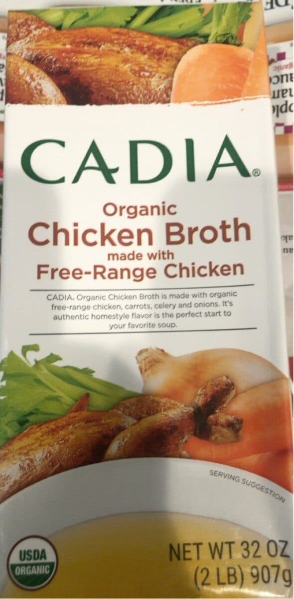 Cadia Organic Free- Range Chicken Broth packshot