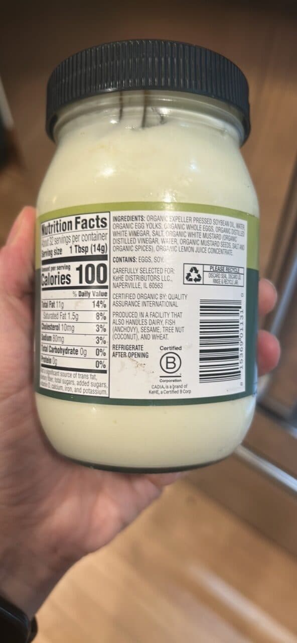 CADIA MAYONNAISE packshot