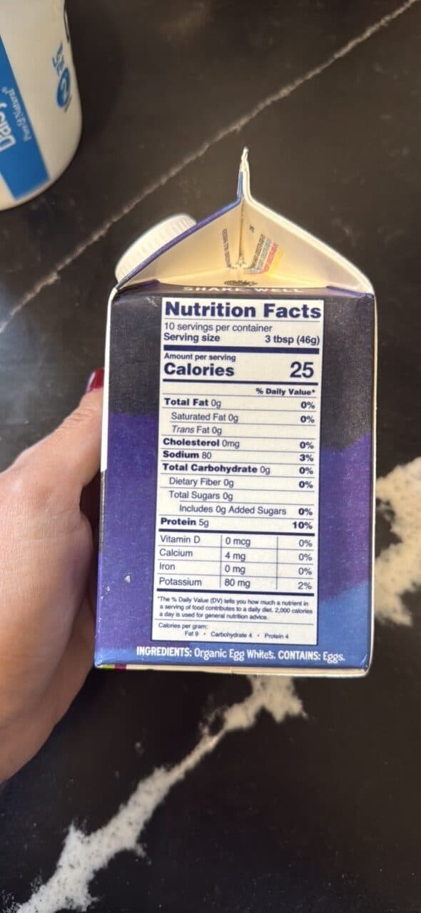 Pete & Gerry's Pure Egg Whites packshot