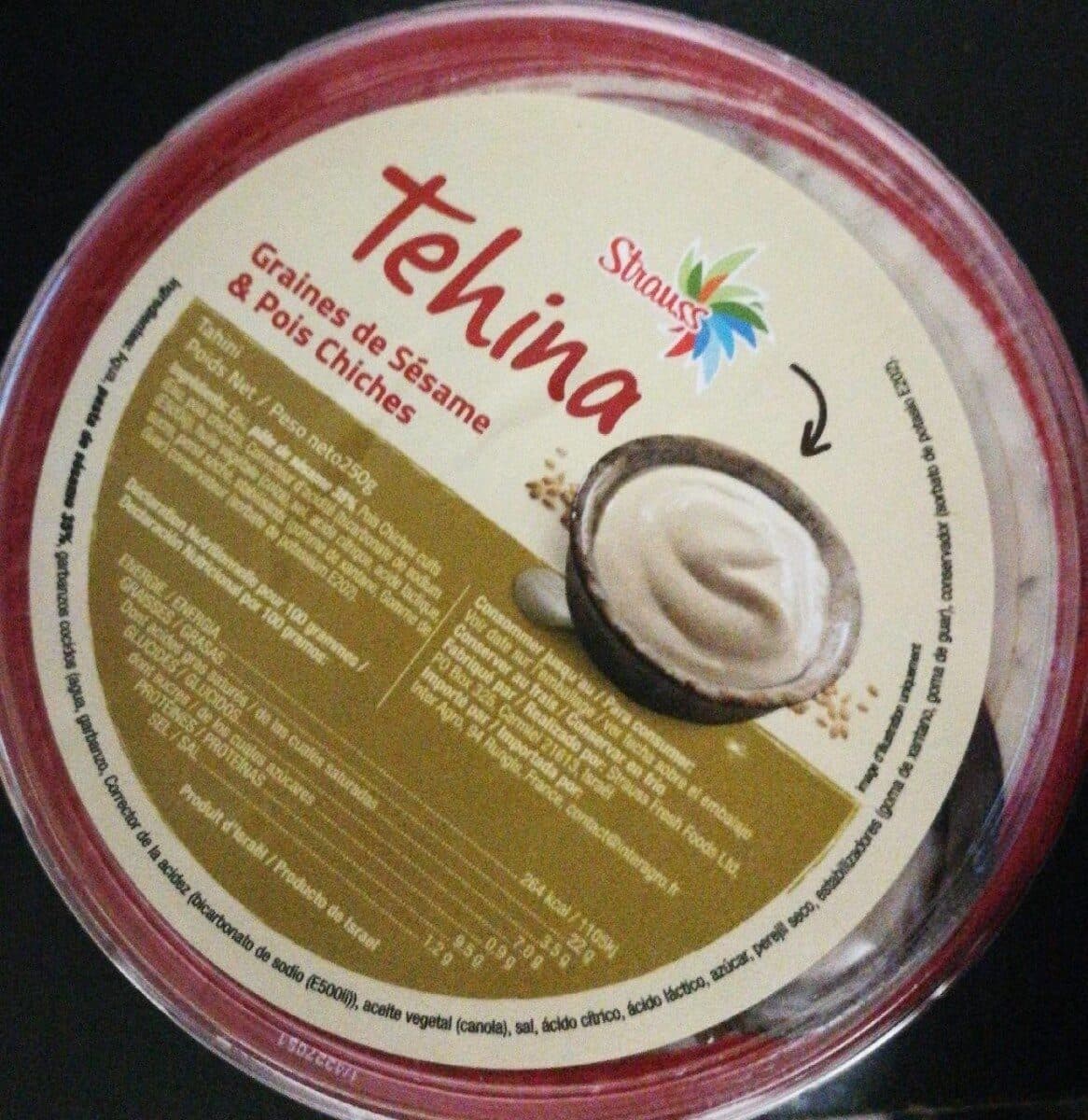 Strauss Achla Tahini 8oz packshot
