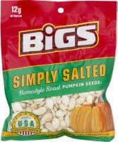 BiGS Simply Salted Pumpkin Seeds Homestyle Roasted packshot