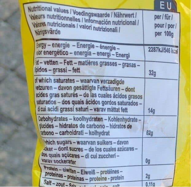 Tropical Gourmet Plantain Chips packshot