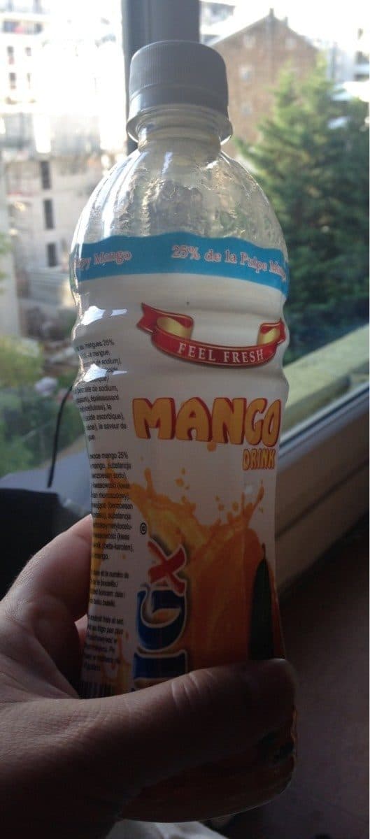 Open Food Facts Mango drink packshot