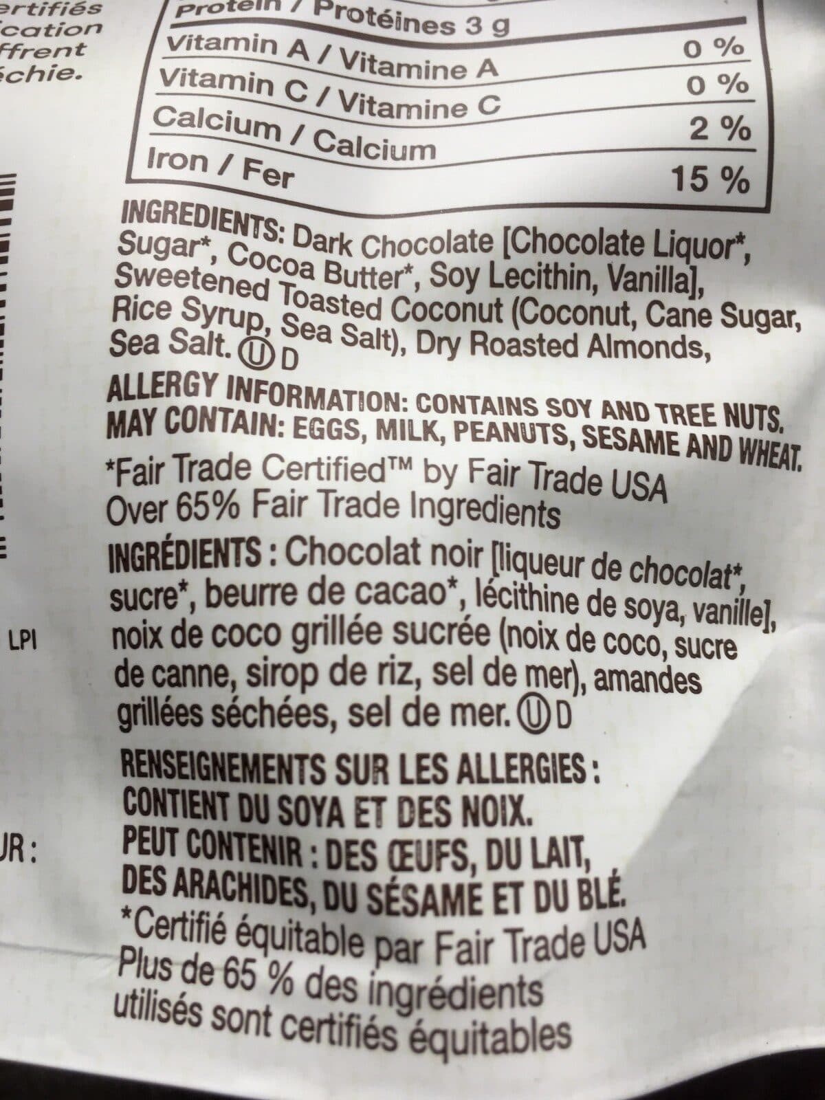 barkTHINS Dark Chocolate Coconut With Almonds Snacking Chocolate packshot