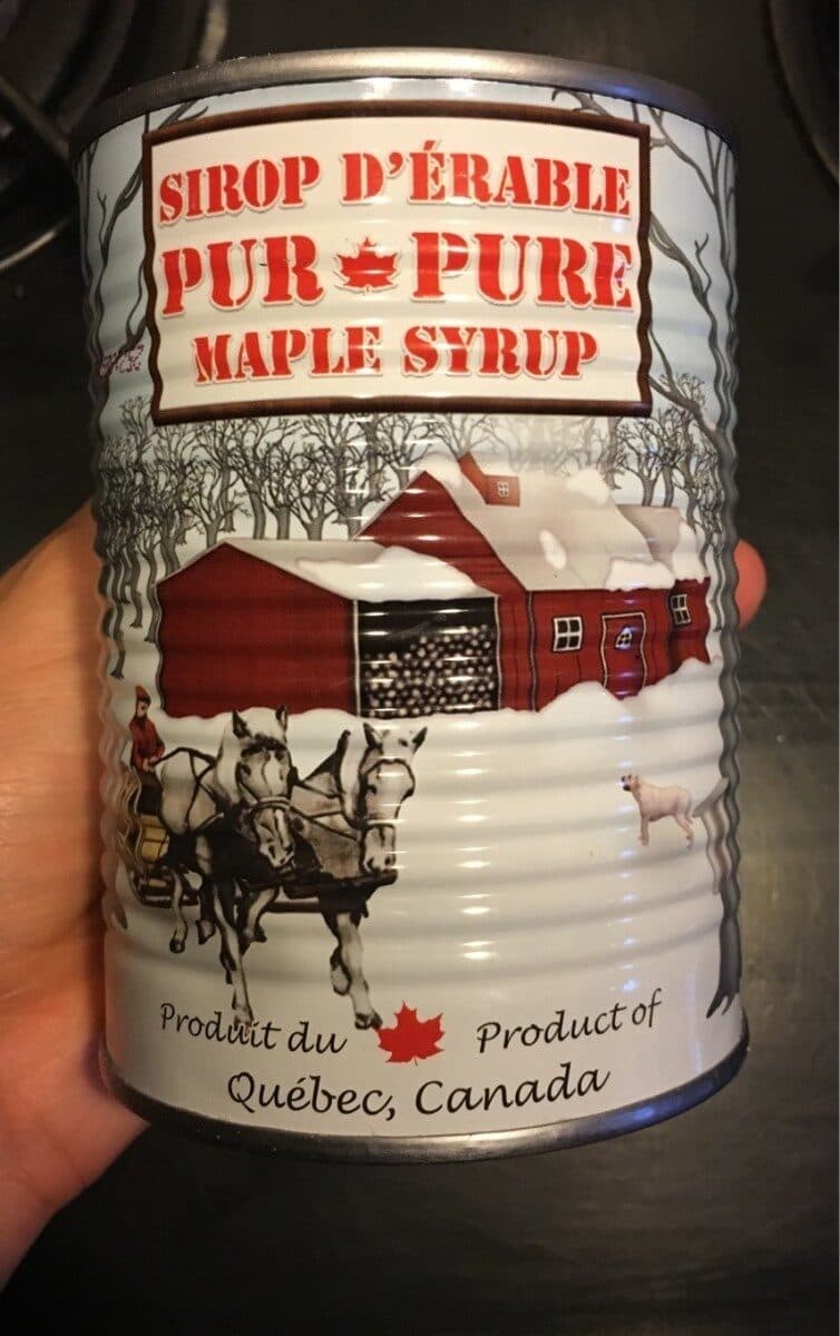 Open Food Facts Syrop d'érable pur packshot
