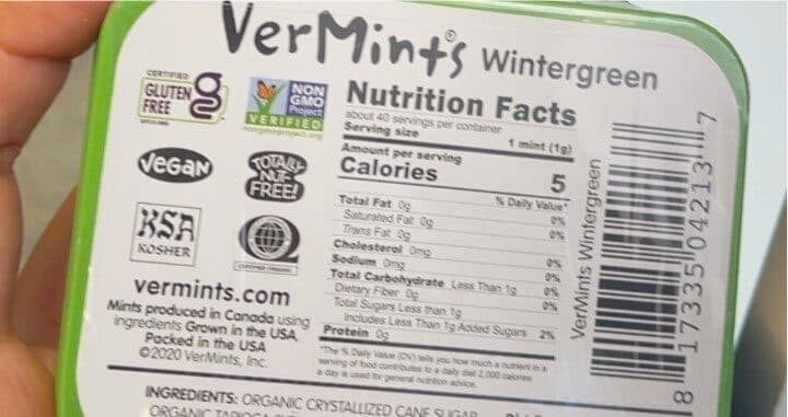 VerMints Wintergreen packshot