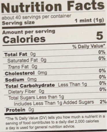 VerMints Organic GingerMint packshot