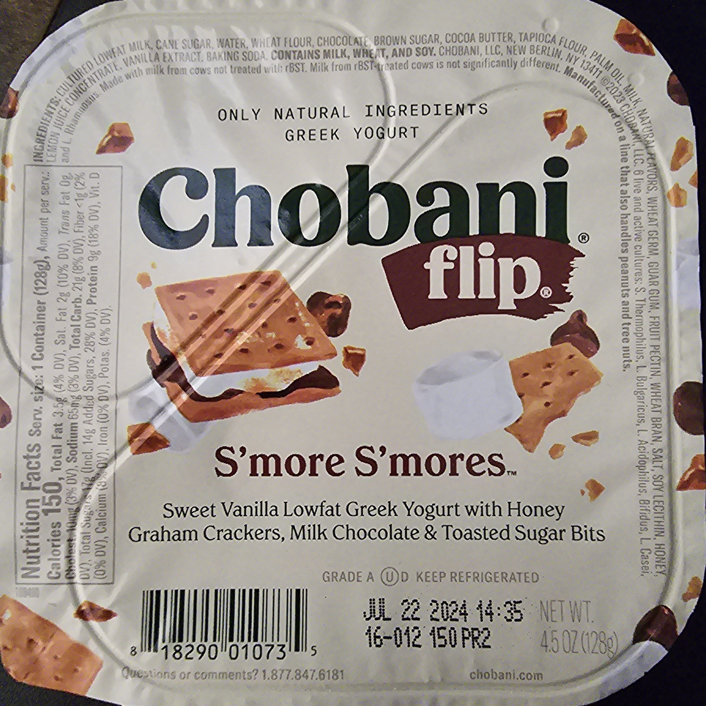 Chobani Flip S'mores S'mores packshot