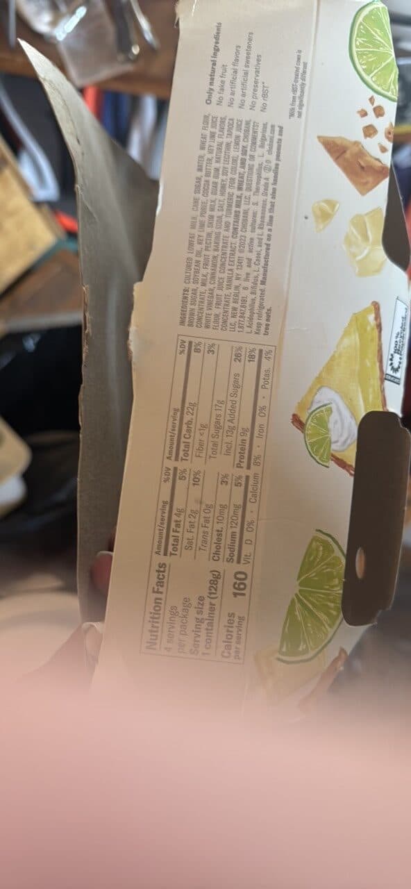 Chobani Chobani Flip Key Lime Crumble packshot