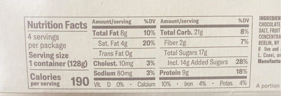 Chobani Chobani flip greek yogurt almond coco loco packshot