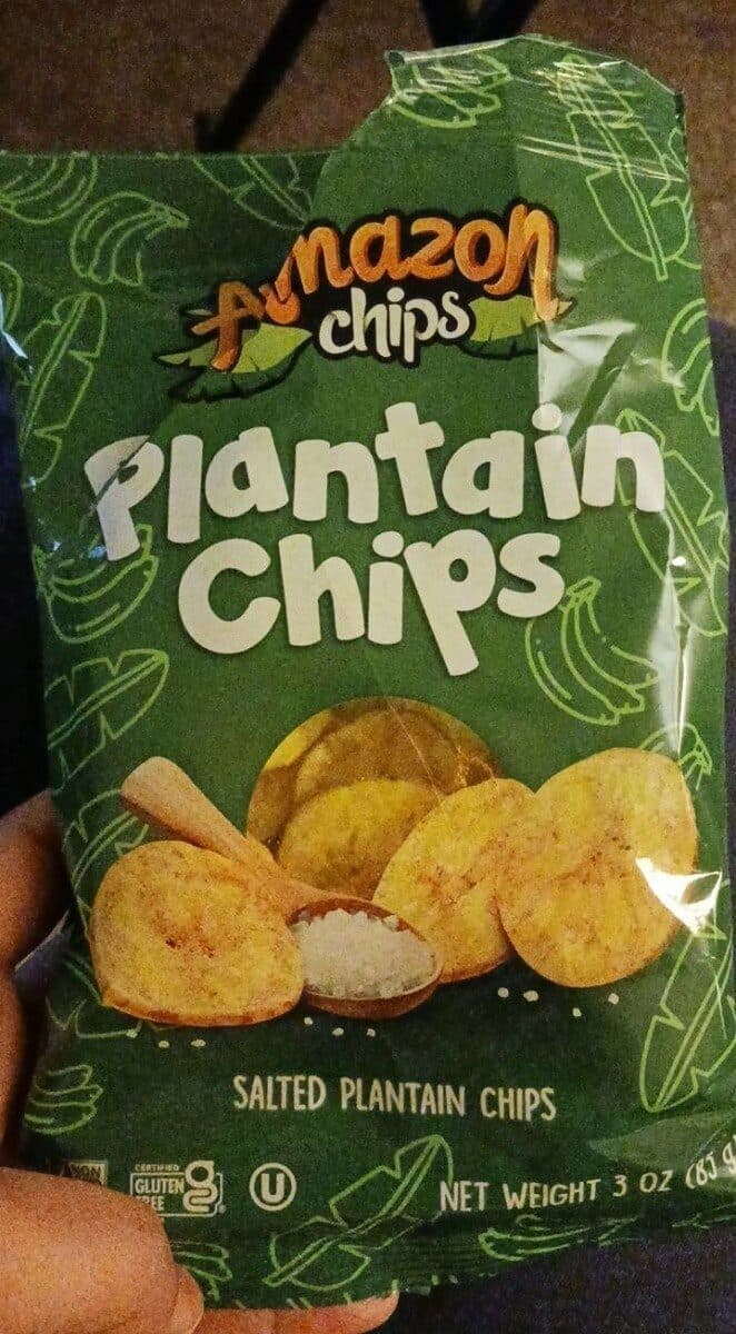 Inka Crops Salted Plantain Chips (Sunflower Oil) packshot