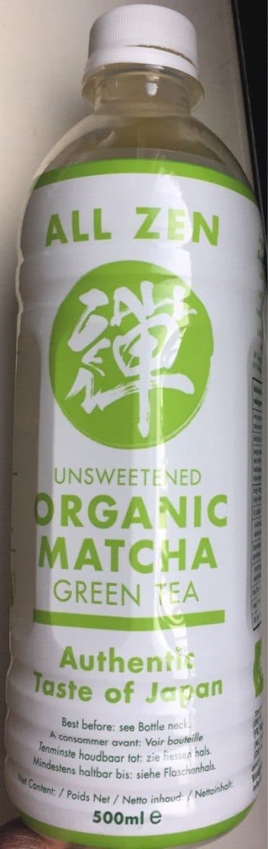 Open Food Facts Organic Matcha Green Tea packshot