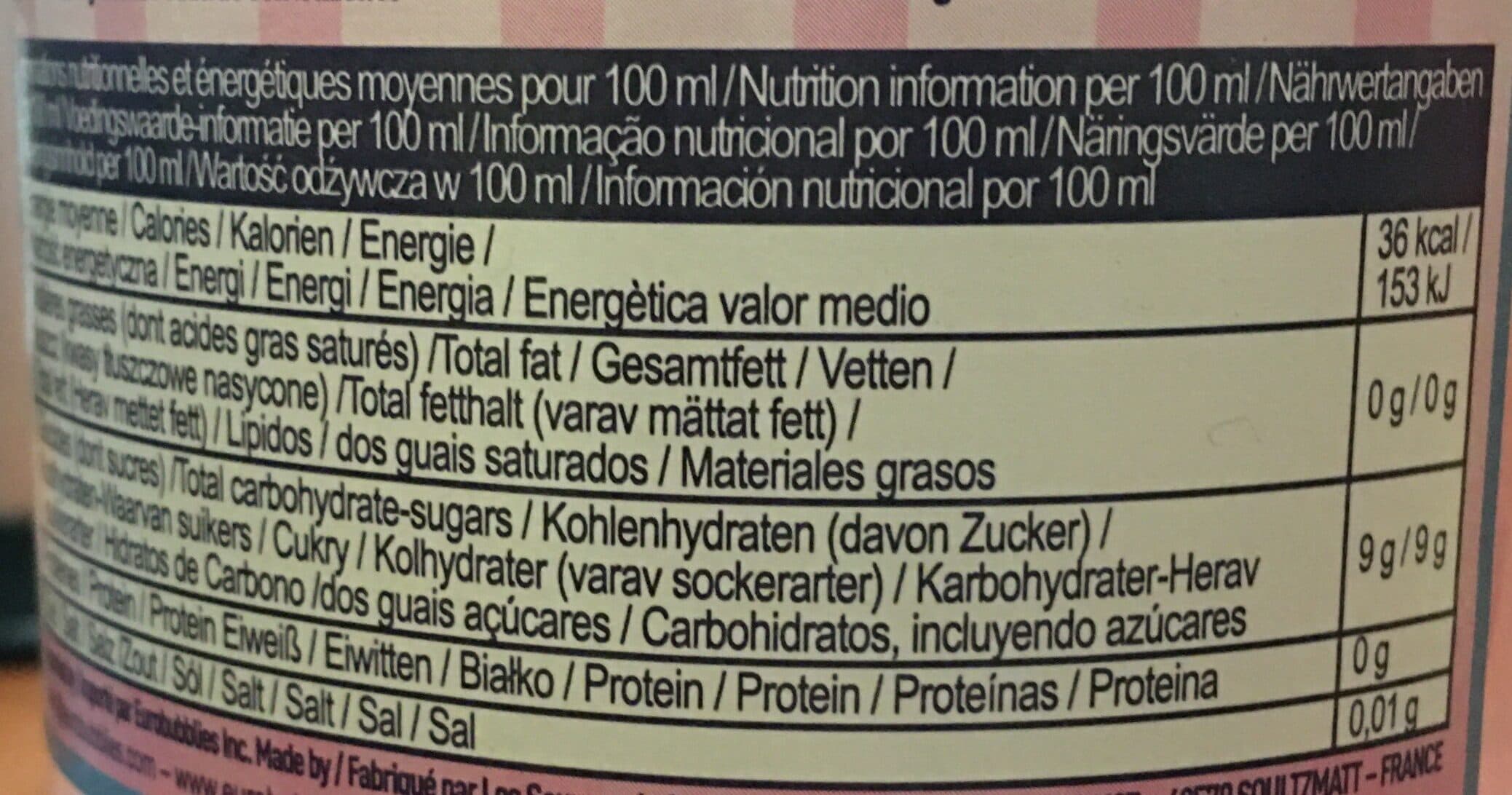 Effervé Sparkling pink lemonade packshot