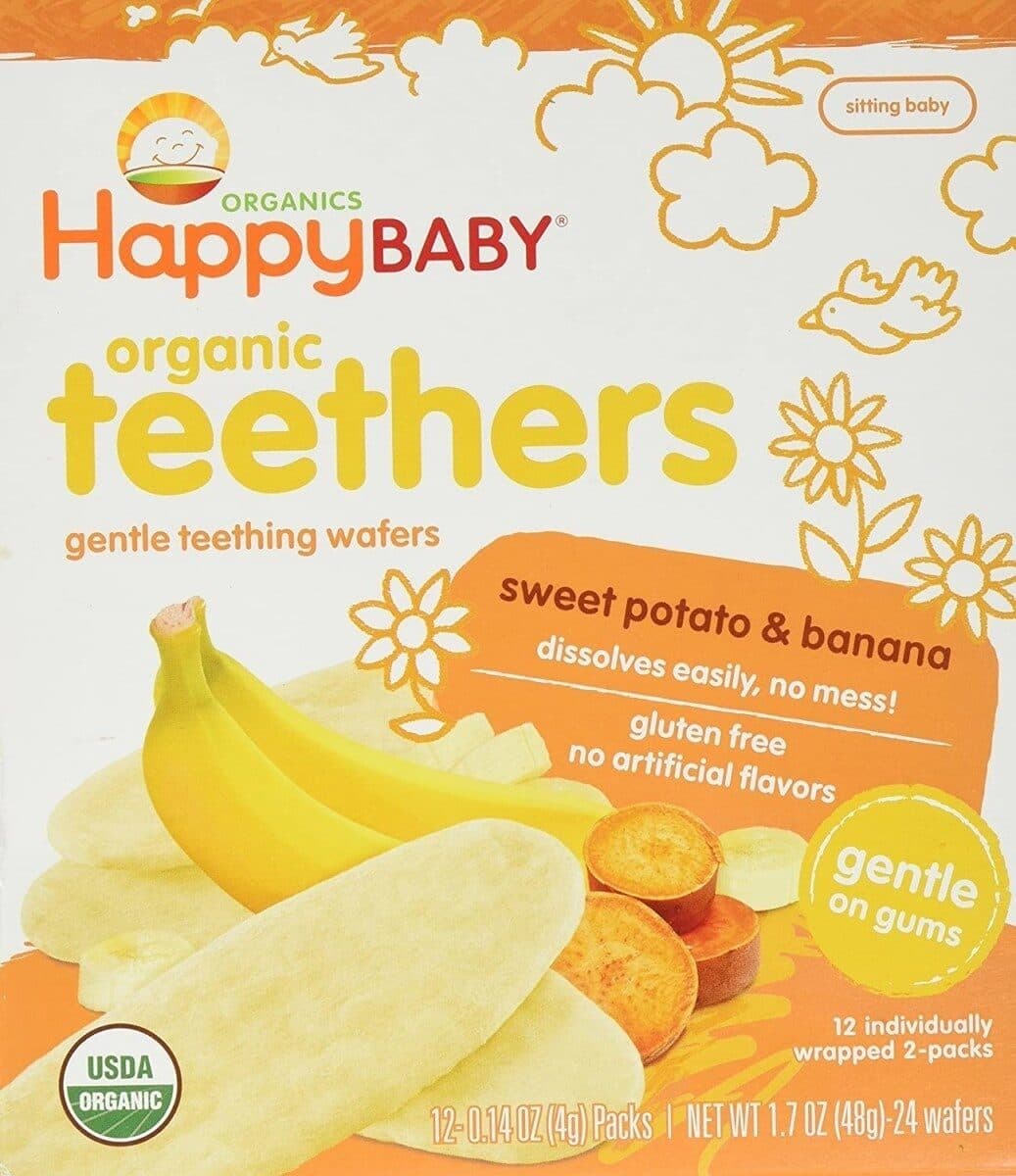 HappyBABY Organic Teethers packshot