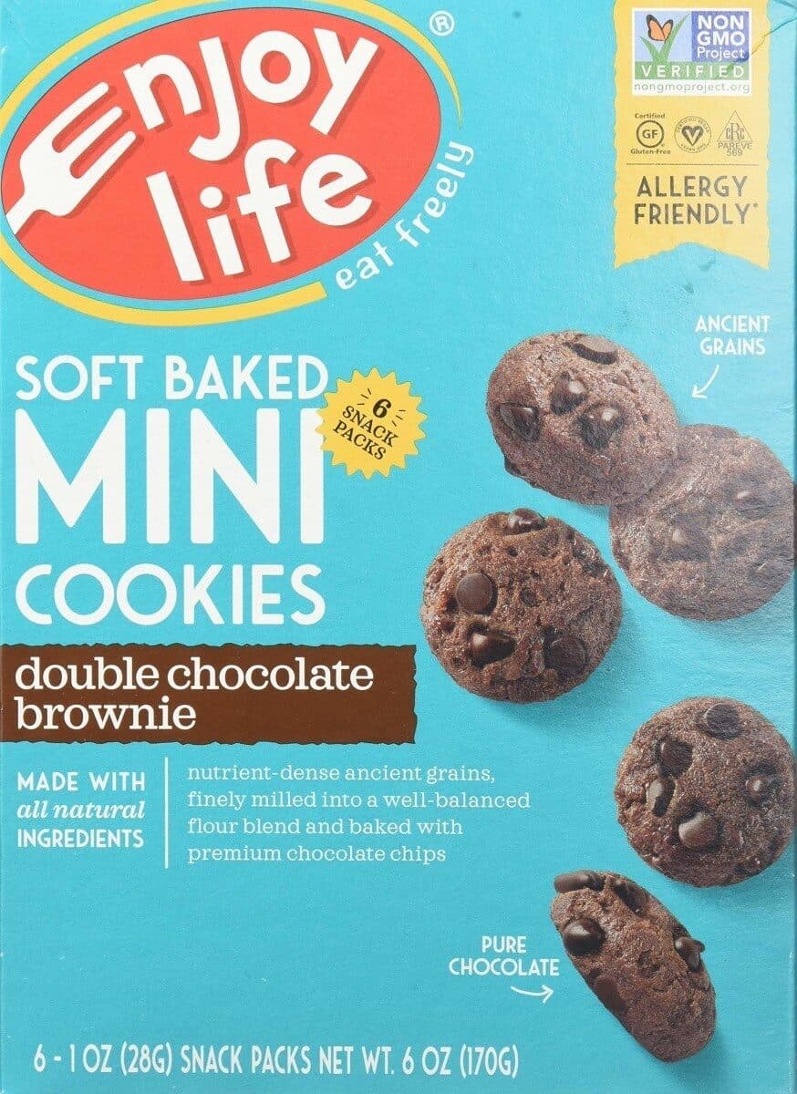 Enjoy Life Soft Baked Minis, Double Chocolate Brownie packshot