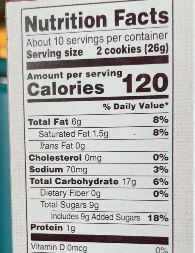 Back To Nature Chocolate Chunk Cookies packshot