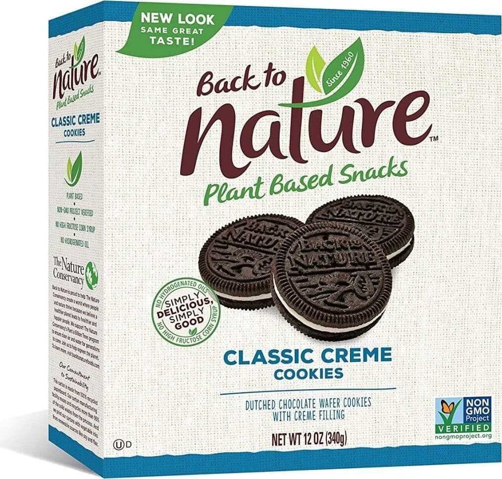 Back To Nature Classic Creme Cookies packshot