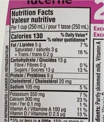 Lucerne Partly skimmed milk packshot