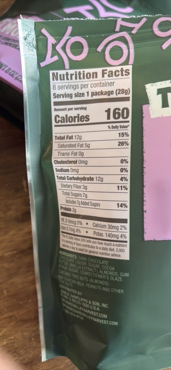 Orchard Valley Harvest Dipped Almonds packshot