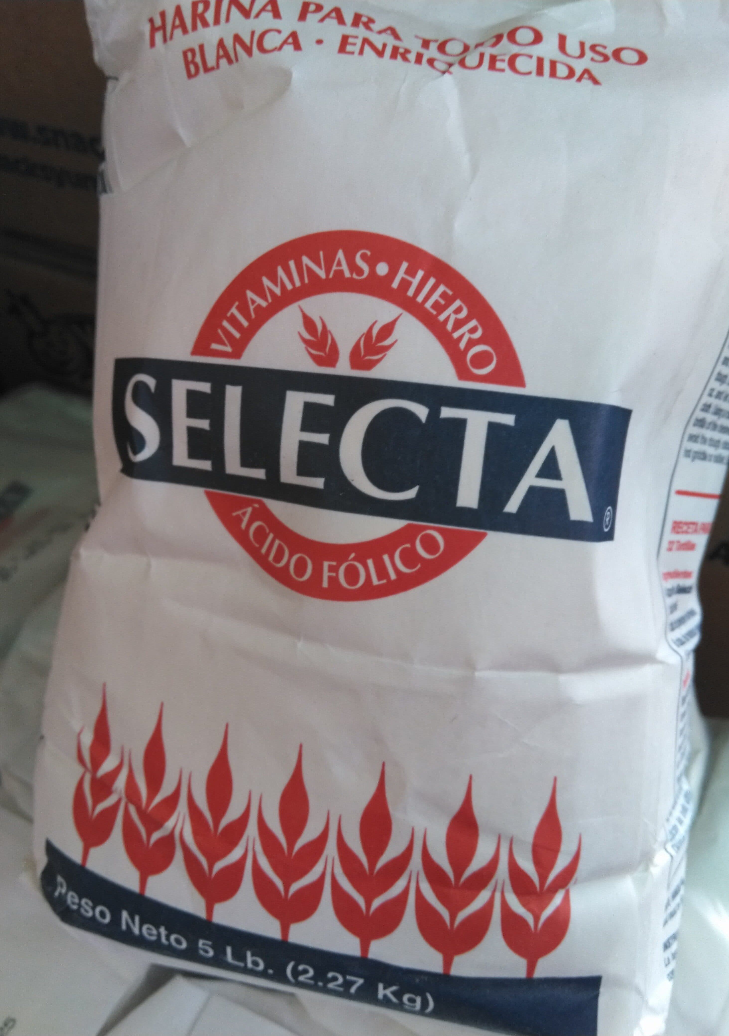 Selecta All Purpose Enriched Wheat Flour packshot