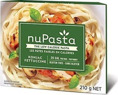 nuPasta Konjac fettuccine packshot