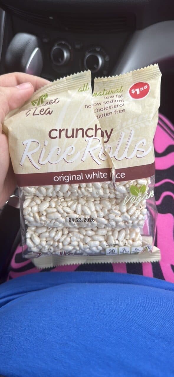 West & Lea crunchy Rice Rolls original white rice packshot
