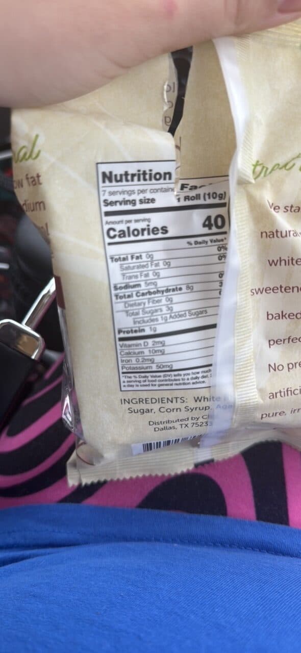 West & Lea crunchy Rice Rolls original white rice packshot