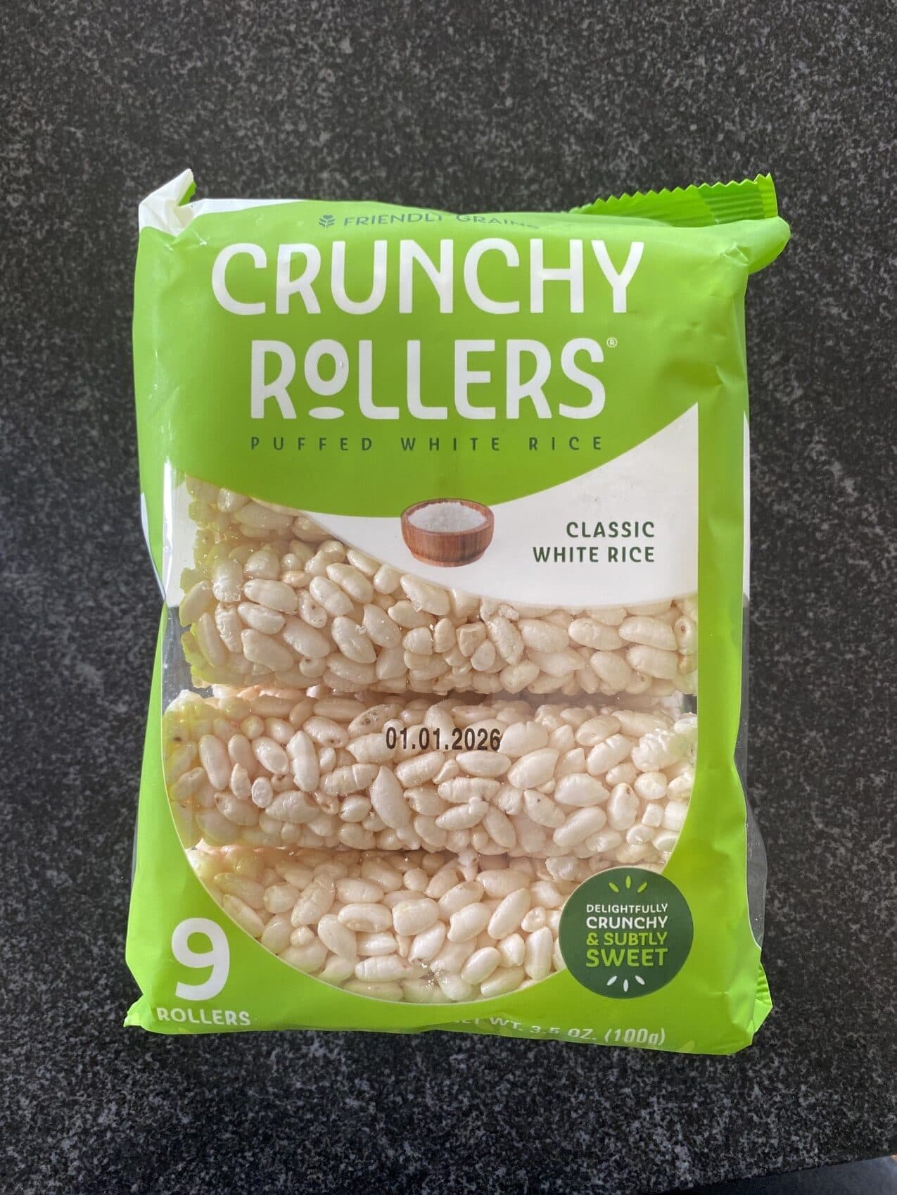 bamboo lane Crunchy rice rollers packshot