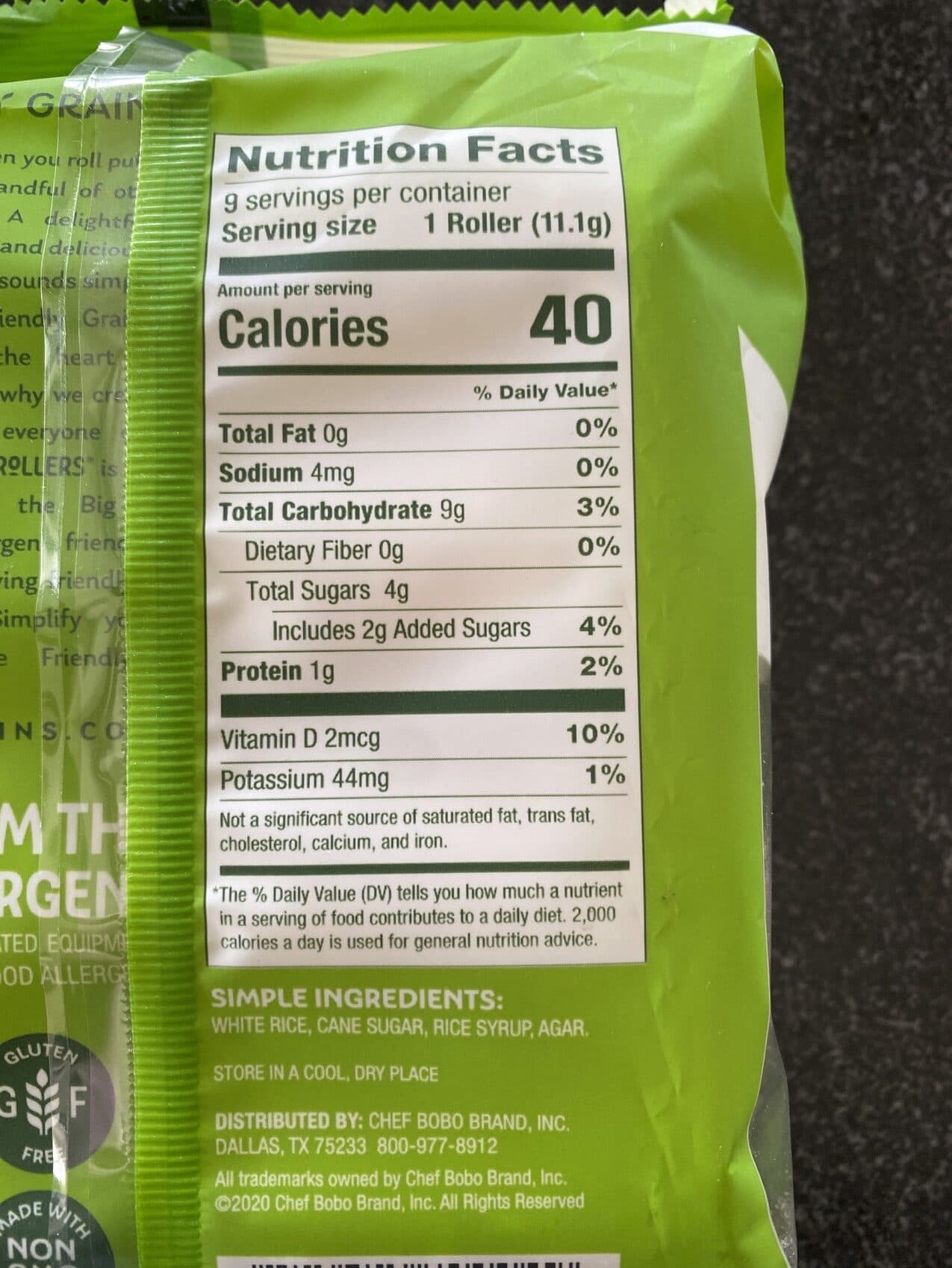 bamboo lane Crunchy rice rollers packshot