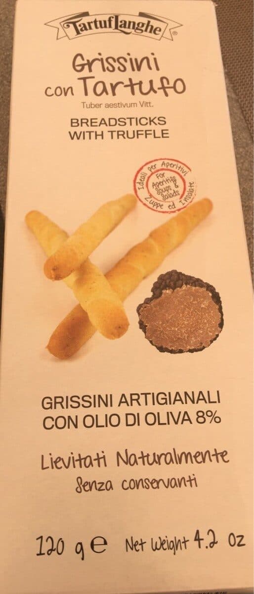 Open Food Facts Grissini con tartufo packshot