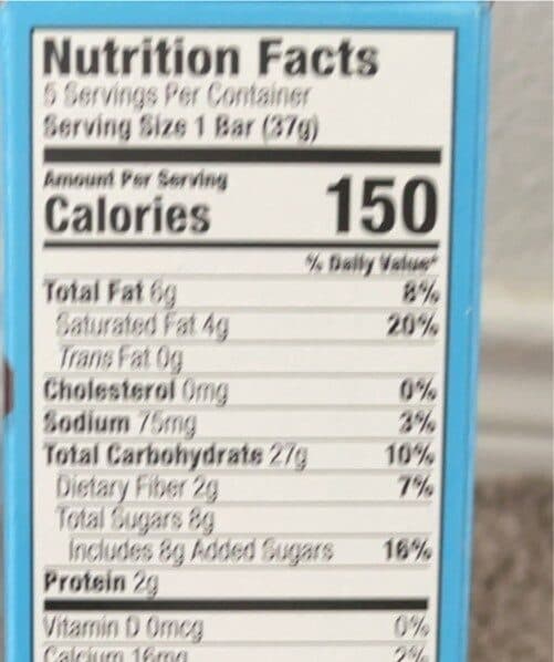Bobo's Chocolate Chip Oat Bites packshot