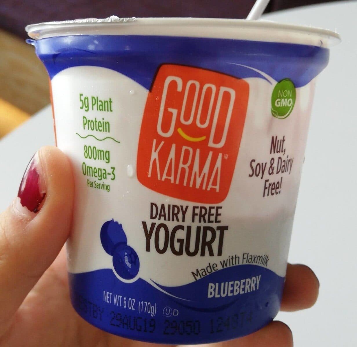 Good Karma Dairy free yogurt packshot