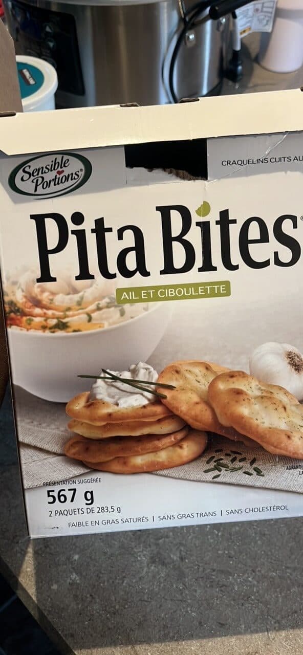 Sensible Portions Pita Bites packshot