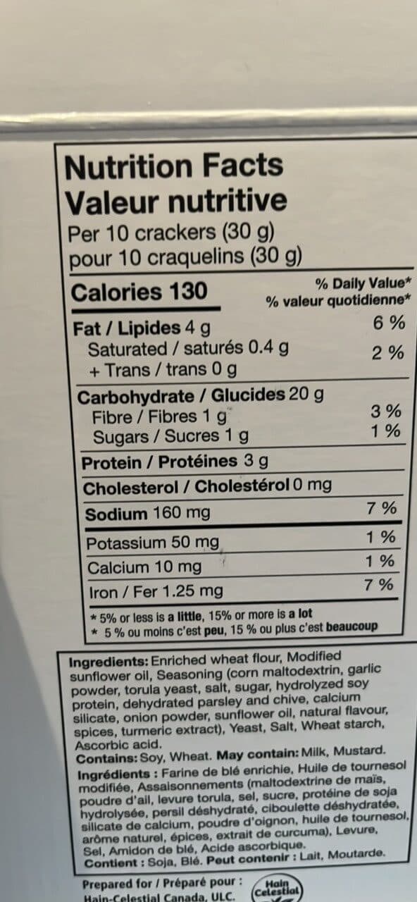 Sensible Portions Pita Bites packshot