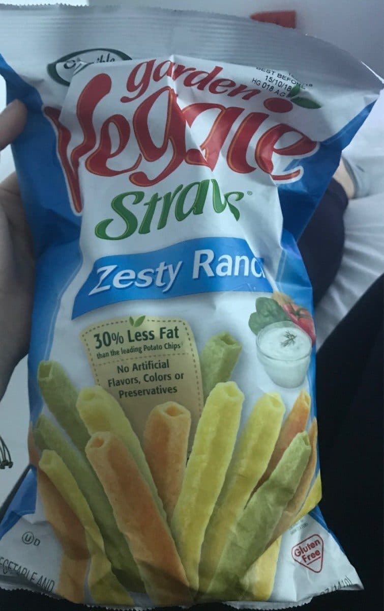 Sensible portions Garden veggie straws packshot