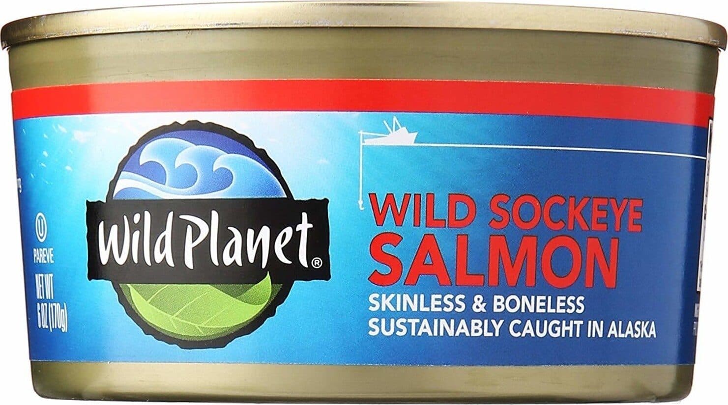Wild Planet Wild Pacific Sockeye Salmon packshot