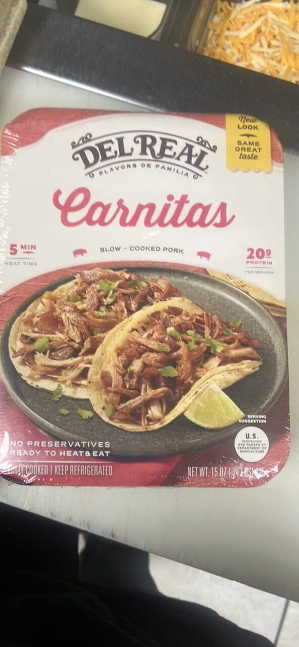 Del Real Carnitas Slow-Cooked Pork packshot