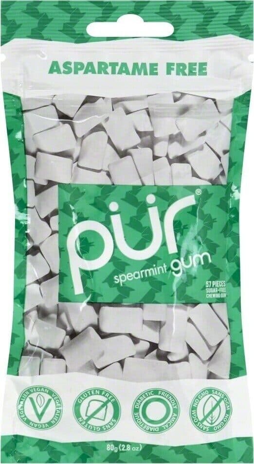 Pür Spearmint Gum packshot