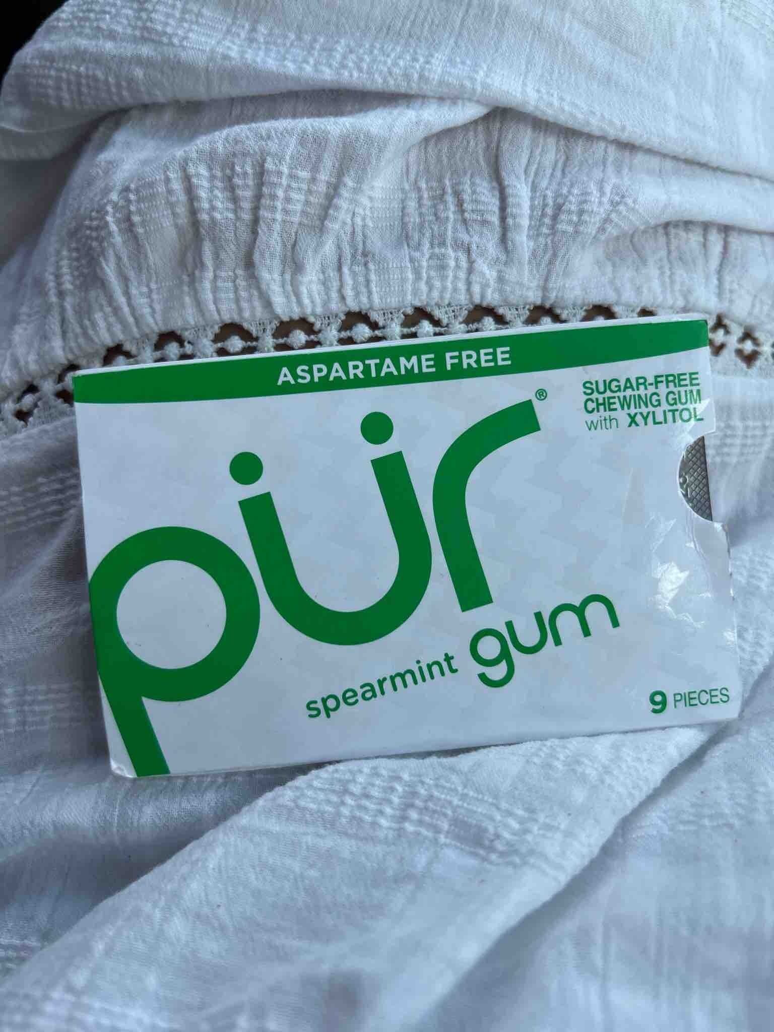 pur Spearmint Gum packshot