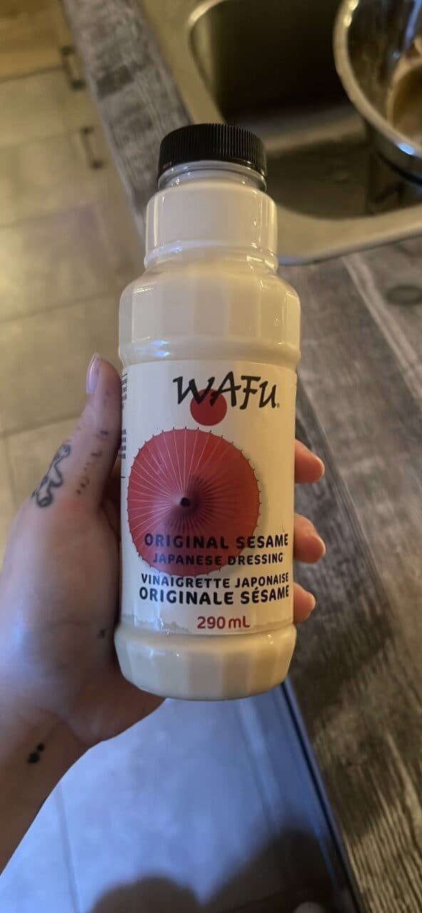 Wafu Vinaigrette japonaise originale sésame packshot