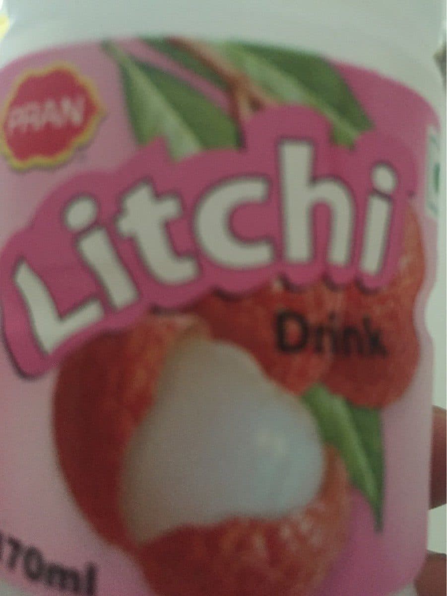 Pran Litchi Fruit Drink 175 ML packshot