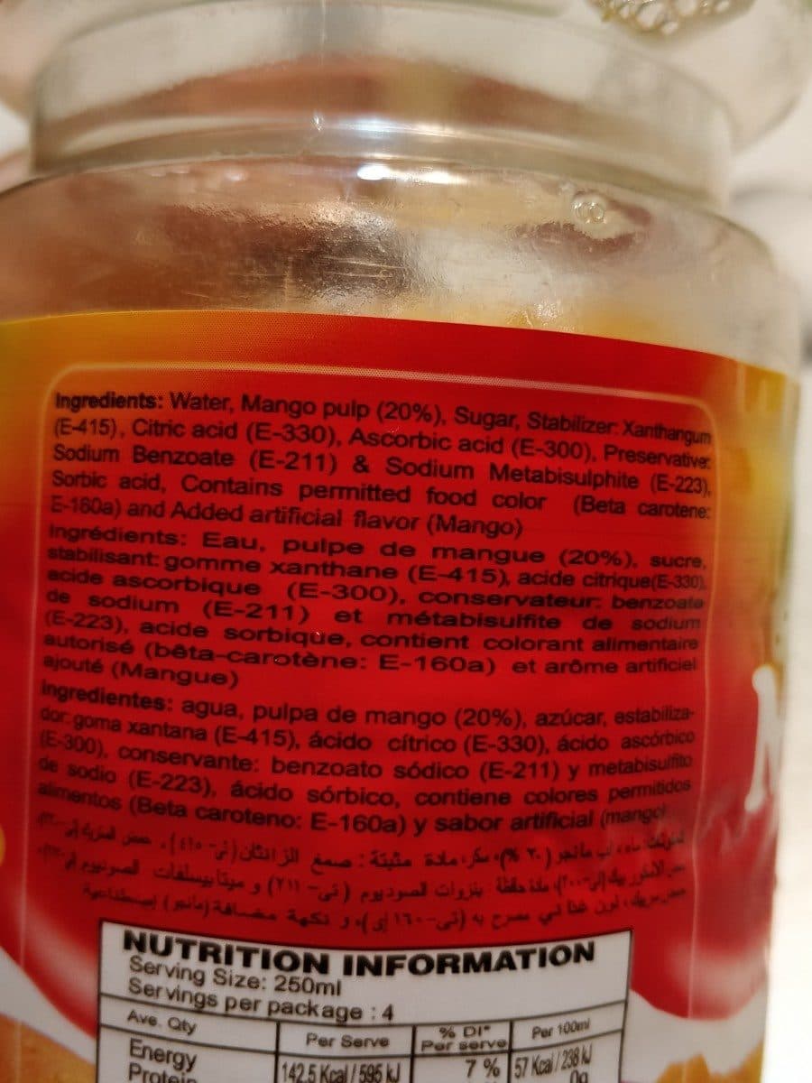 Pran Pran Mango Juice 33.8 Oz packshot